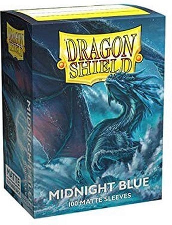 Dragonshield Box Sleeves Matte Midnight Blue (100 stuks) 5706569110574