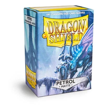 Dragonshield Box Sleeves Matte Petrol (100 stuks) 5706569110208 Hover Image