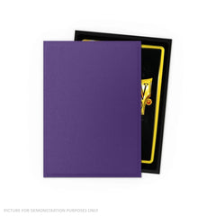 Dragonshield Box Sleeves Matte Purple (100 stuks) 5706569110093