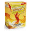 Dragonshield Box Sleeves Matte Yellow (100 stuks) 5706569110147