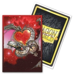 Dragonshield Box Sleeves Valentine Dragons (60 stuks) 5706569126070