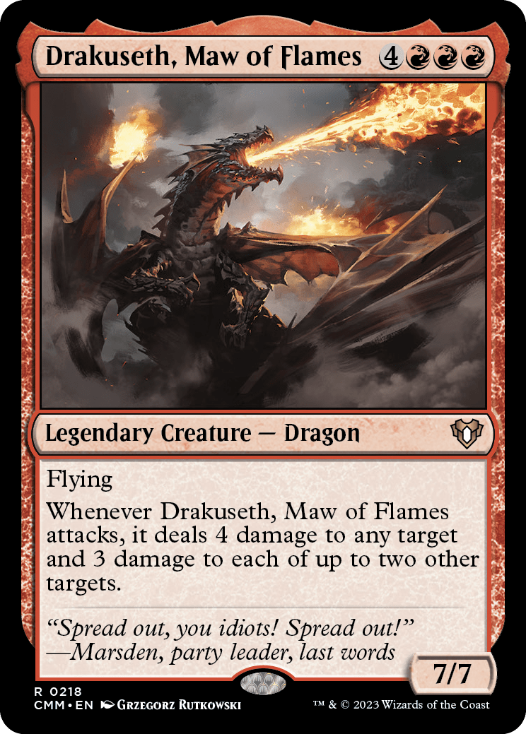 Drakuseth, Maw of Flames (CMM)