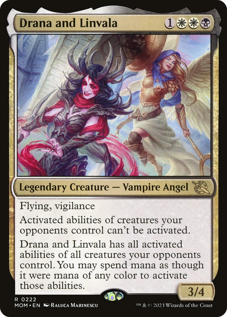 Drana and Linvala – March of the Machine 222 – Magic: The Gathering single card | Lichcards Main image