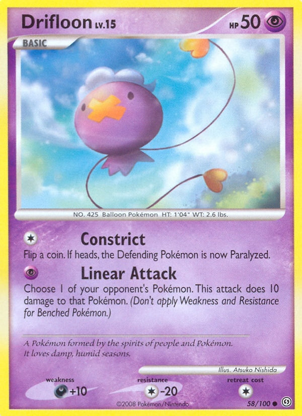 Drifloon Lv.15 – Stormfront 58 – Pokémon TCG single card | Lichcards Imagen principal del producto