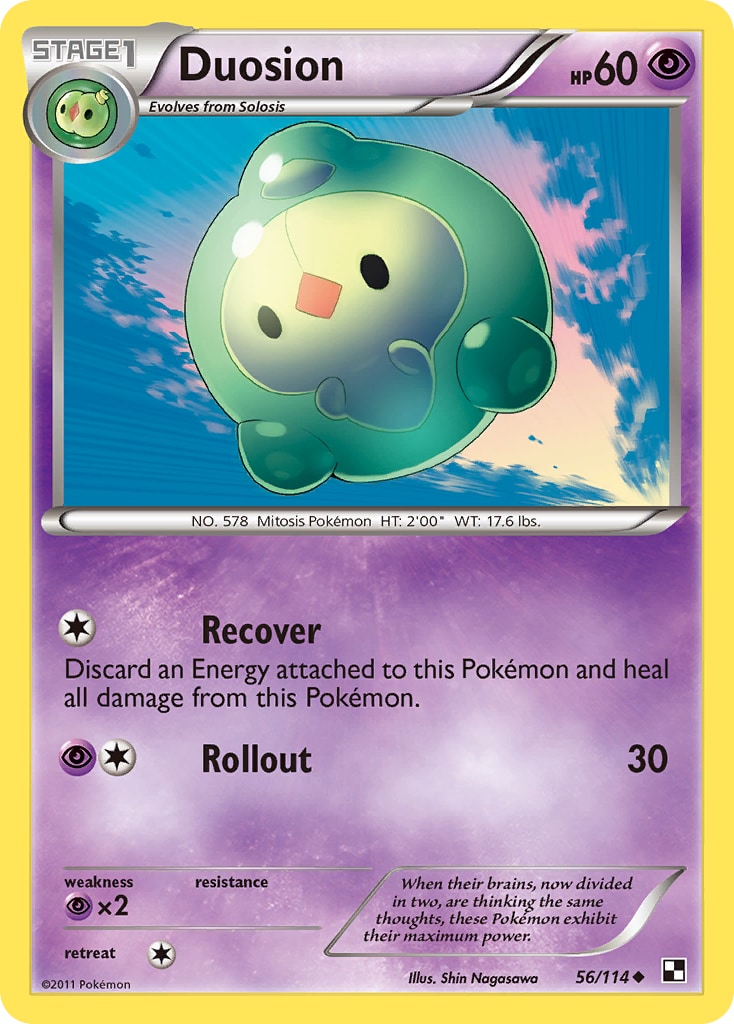 Duosion – Black & White 56 – Pokémon TCG single card | Lichcards Hoofdafbeelding