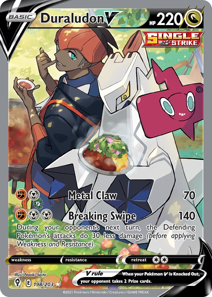 Duraludon V – Evolving Skies 198 – Pokémon TCG single card | Lichcards Imagen principal del producto