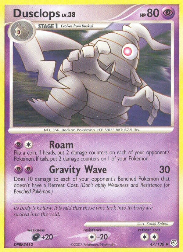 Dusclops Lv.38 – Diamond & Pearl 47 – Pokémon TCG single card | Lichcards