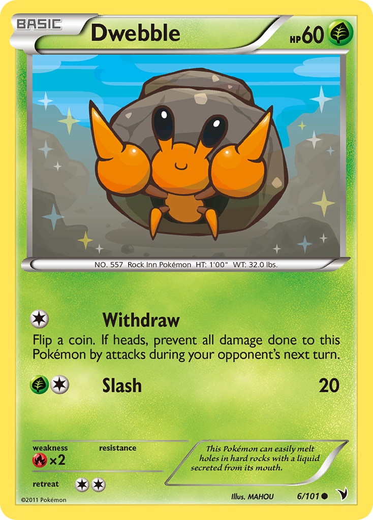 Dwebble – Noble Victories 6 – Pokémon TCG single card | Lichcards
