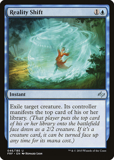 Reality Shift – Fate Reforged (FRF-46) Magic: The Gathering card