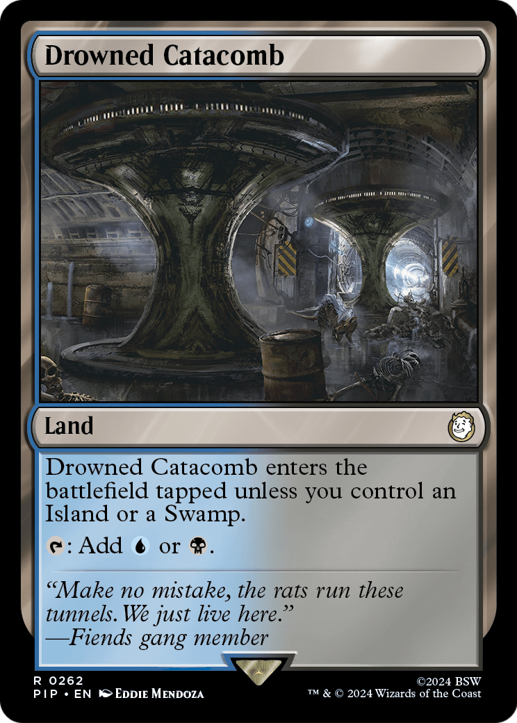 Drowned Catacomb – Universes Beyond: Fallout 262 – Magic: The Gathering single card Immagine principale del prodotto