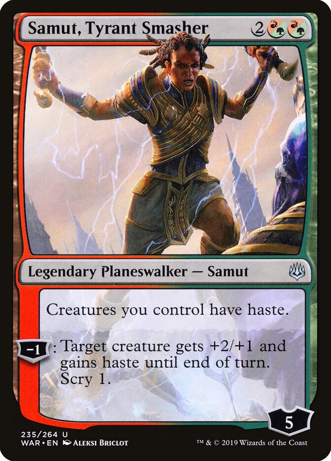 Samut, Tyrant Smasher - War of the Spark (Uncommon) [WAR-235]