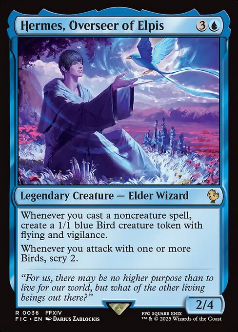 Hermes, Overseer of Elpis – Final Fantasy Commander (FIC-36) Magic: The Gathering card | LC-REM-20260804-15339577868620-e04a05e5-7bff-46a4-aae1-6713977e6e30