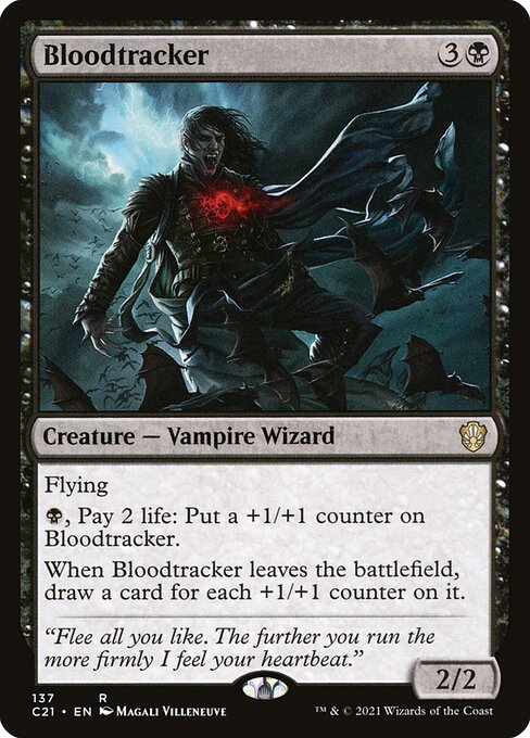 Bloodtracker – Commander: Strixhaven (C21-137) Magic: The Gathering card