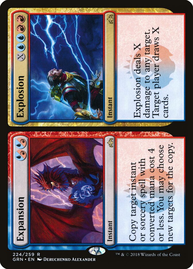 Magic-kaart Expansion // Explosion GRN-224 uit Guilds of Ravnica (Rare)