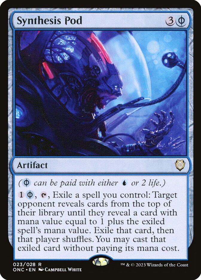 Synthesis Pod - Commander: Phyrexia: All Will Be One (Rare) [ONC-23] Hoofdafbeelding