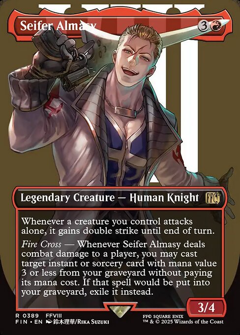 Seifer Almasy – Final Fantasy (FIN-389) Magic: The Gathering card | LC-REM-20260804-15523474342220-e0863980-7f20-4af0-8a5a-5504b2419f64 Main image