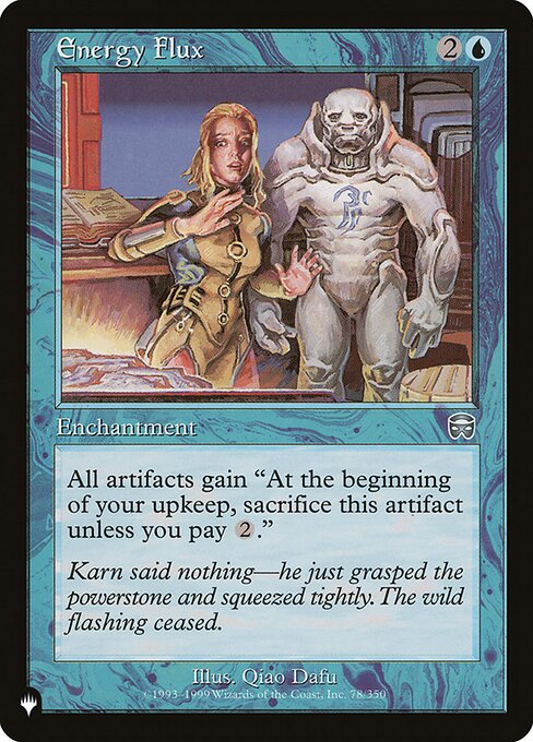 Energy Flux – The List (PLST-MMQ-78) Magic: The Gathering card | LC-REM-20260804-15151341175116-e09b277d-bc1b-4dc5-8e49-daf0b0297eb9