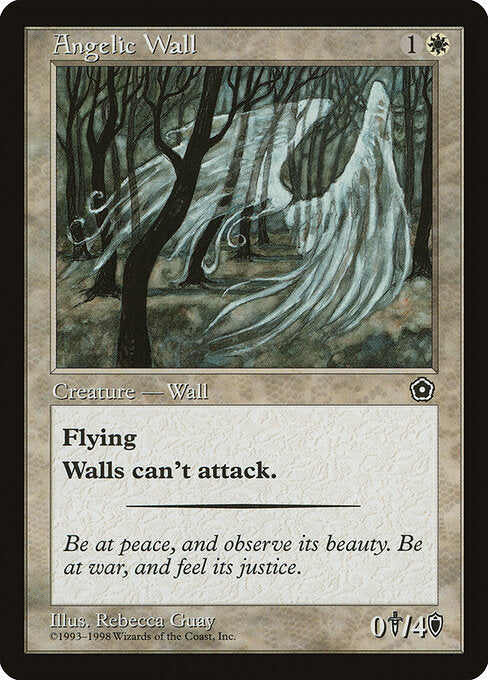 Angelic Wall – Portal Second Age (P02-10) Magic: The Gathering card | LC-REM-20260804-15339916755276-e0bb39fb-29fc-4e69-9918-47277b8af0d3