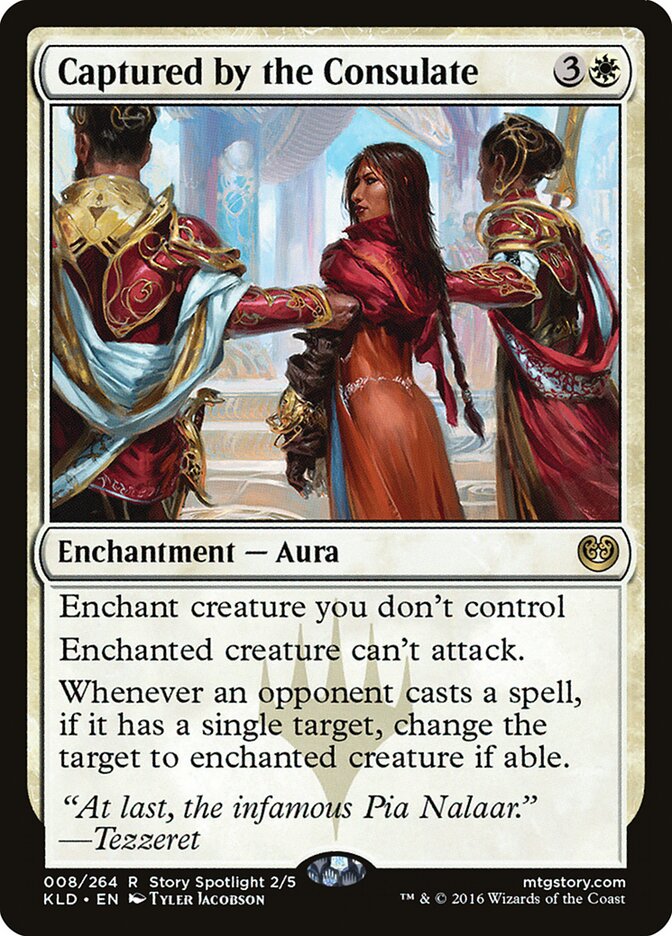 Captured by the Consulate - Kaladesh (Rare) [KLD-8] Hoofdafbeelding
