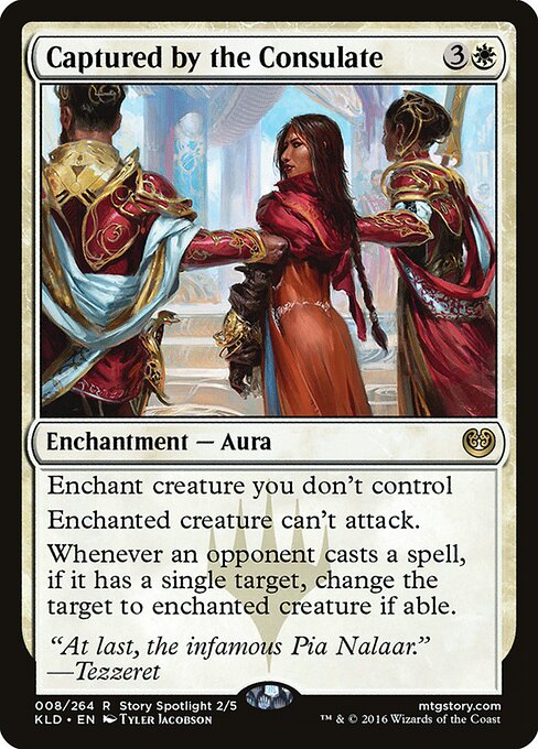Captured by the Consulate – Kaladesh (KLD-8) Magic: The Gathering card | LC-REM-20260804-15150660288844-e0c20018-4446-4c2b-bdc5-53fcf1fbc3bf