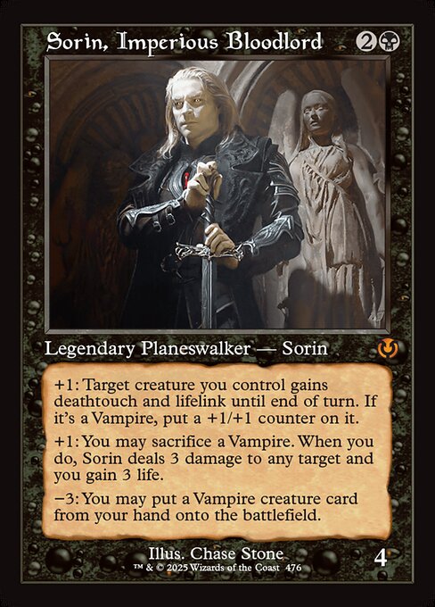 Sorin, Imperious Bloodlord – Innistrad Remastered (INR-476) Magic: The Gathering card | LC-REM-20260804-15339664179532-e0c955a9-e853-44f7-b137-39f15117bb84