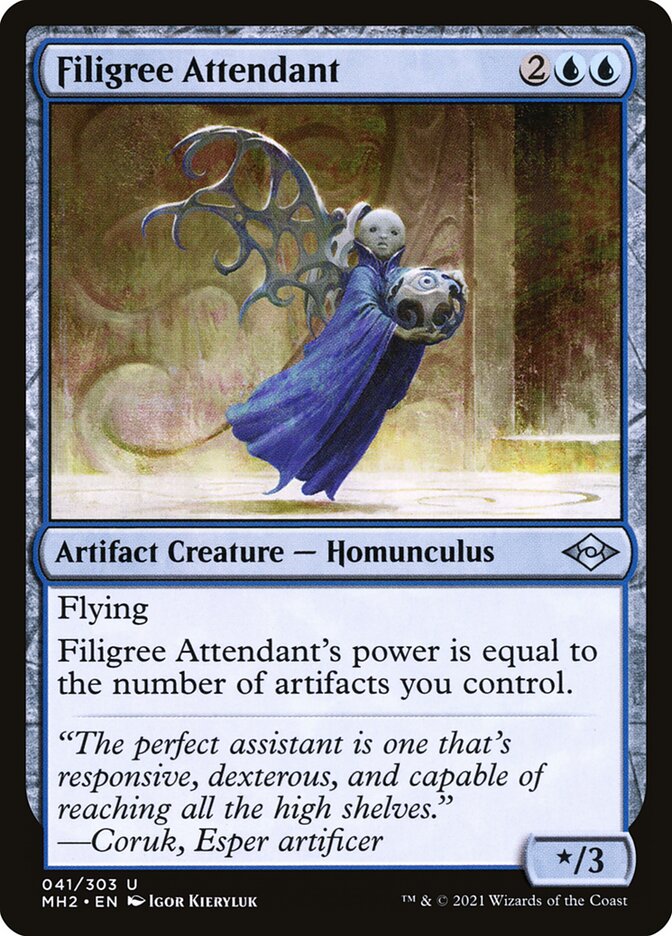 Filigree Attendant - Modern Horizons 2 (Uncommon) [MH2-41]