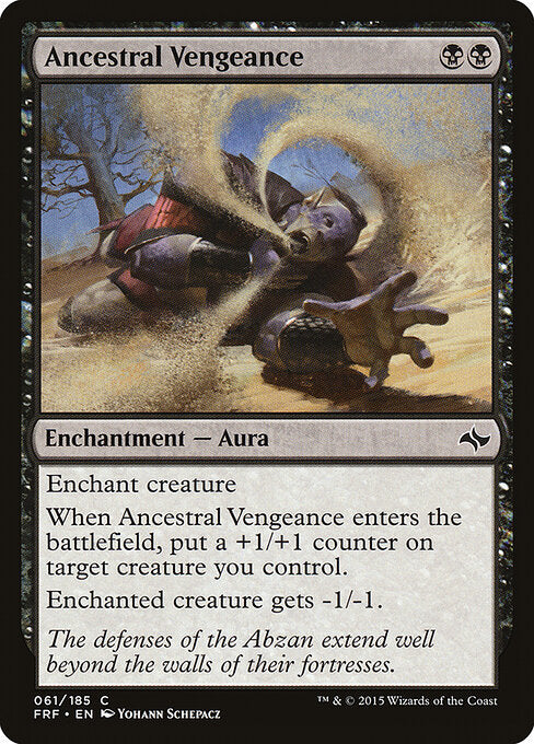 Ancestral Vengeance – Fate Reforged (FRF-61) Magic: The Gathering card Hauptbild