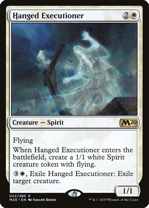 Hanged Executioner – Core 2020 (M20-22) Magic: The Gathering card
