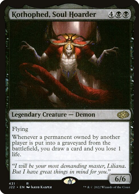 Kothophed, Soul Hoarder – Jumpstart 2022 (J22-431) Magic: The Gathering card Imagen principal del producto