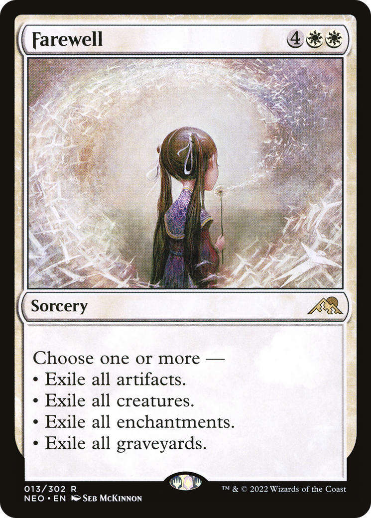 Farewell – Kamigawa: Neon Dynasty 13 – Magic: The Gathering single card Imagen principal del producto