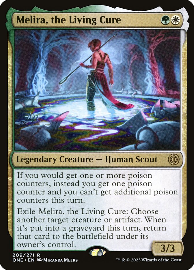 Melira, the Living Cure - Phyrexia: All Will Be One (Rare) [ONE-209] Main image
