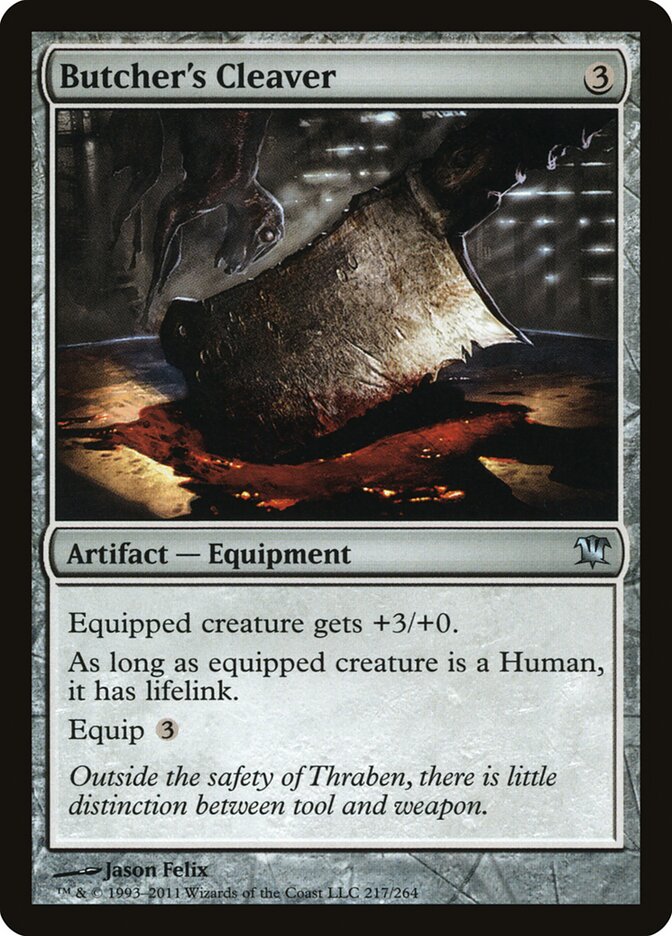 Butcher's Cleaver - Innistrad (Uncommon) [ISD-217]