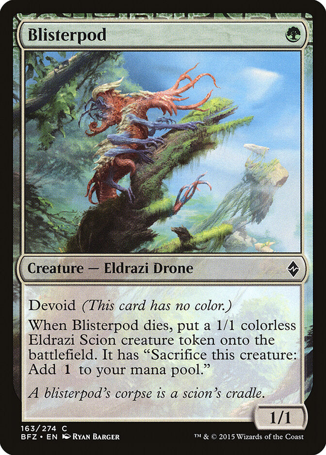 Blisterpod - Battle for Zendikar (Common) [BFZ-163] Imagen principal del producto