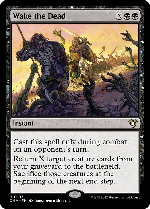 Wake the Dead – Commander Masters (CMM-197) Magic: The Gathering card | LC-REM-20260804-15376410313036-e1780be8-26f6-4f33-9bc6-ecafc3751c8e Immagine principale del prodotto