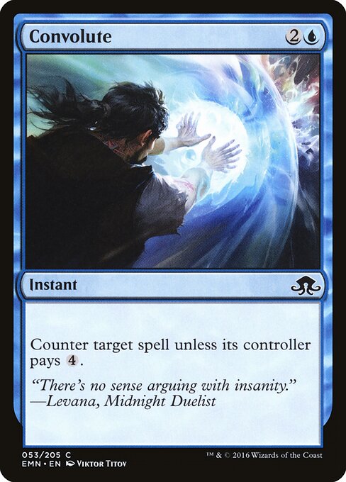 Convolute – Eldritch Moon (EMN-53) Magic: The Gathering card