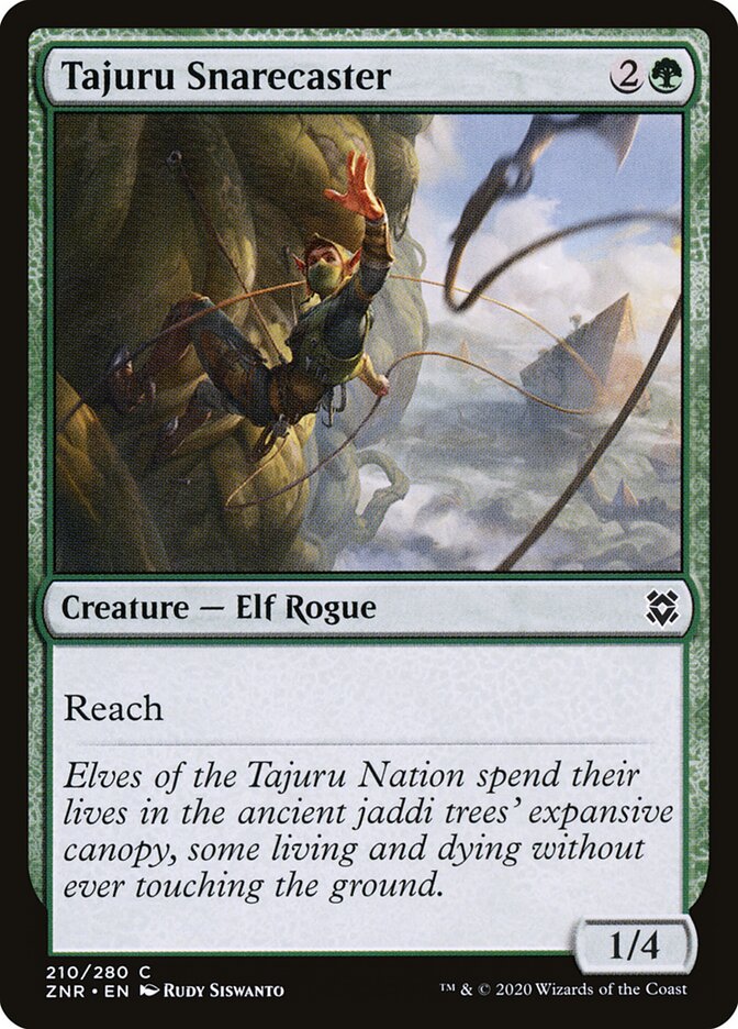 Tajuru Snarecaster - Zendikar Rising (Common) [ZNR-210]