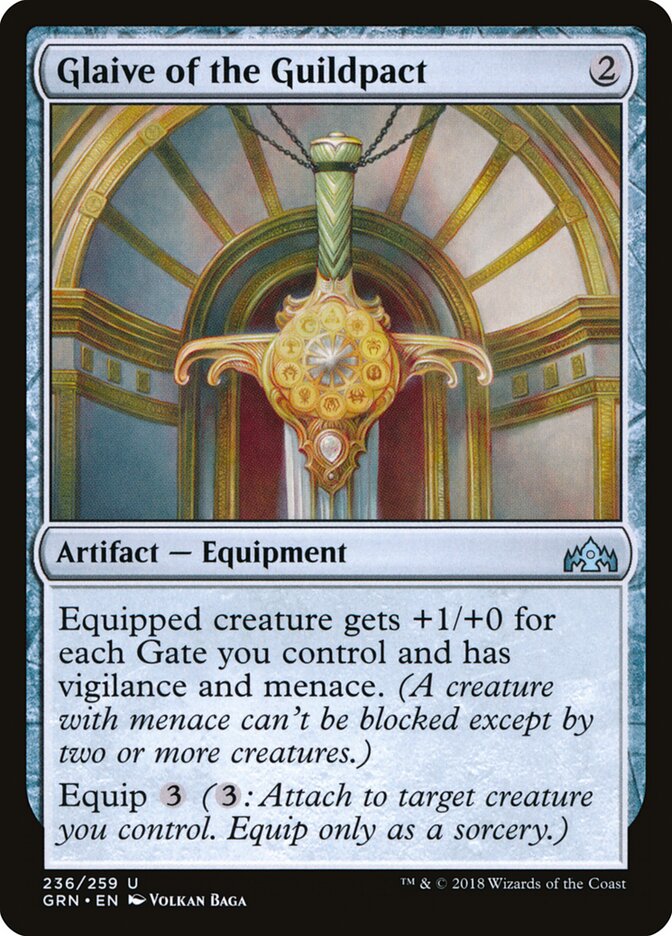 Glaive of the Guildpact - Guilds of Ravnica (Uncommon) [GRN-236]