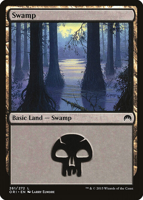 Swamp – Magic Origins (ORI-261) Magic: The Gathering card Imagen principal del producto