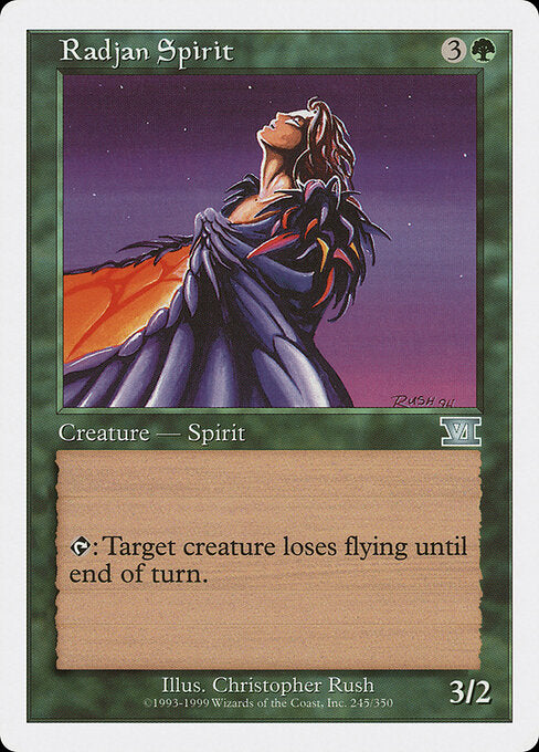 Radjan Spirit – Sixth Edition (6ED-245) Magic: The Gathering card