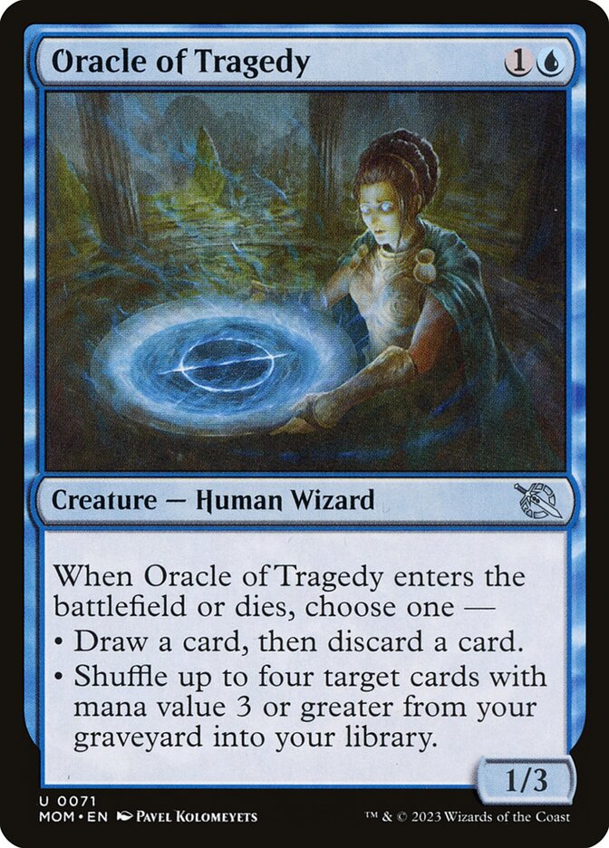 Oracle of Tragedy - March of the Machine (Uncommon) [MOM-71]