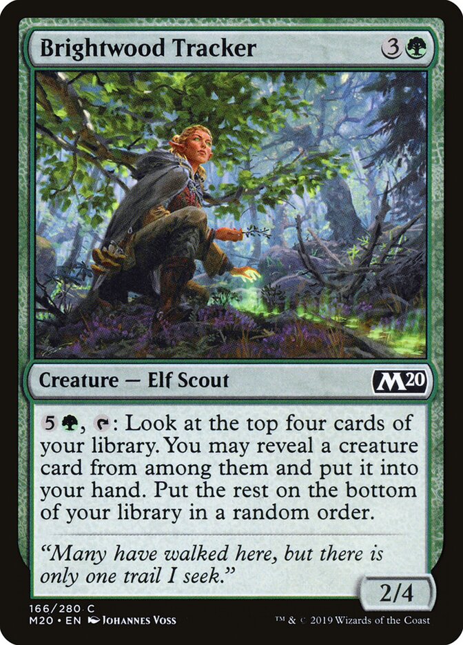 Brightwood Tracker - Core 2020 (Common) [M20-166]
