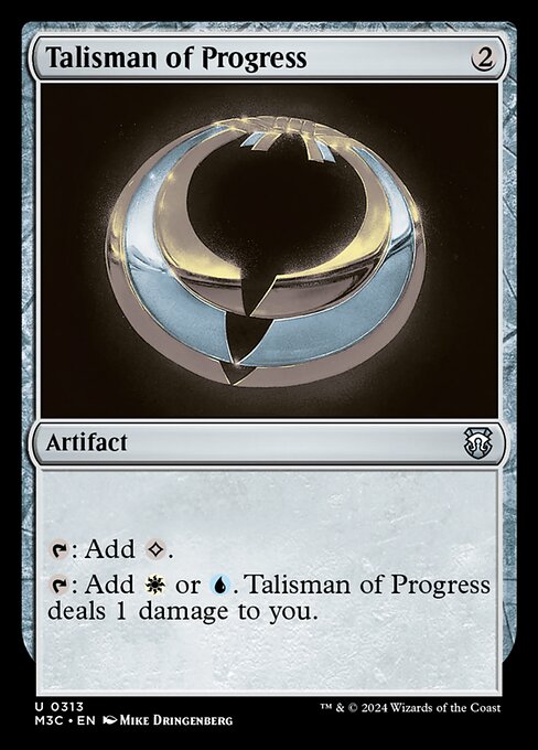 Talisman of Progress – Modern Horizons 3 Commander (M3C-313) Magic: The Gathering card | LC-REM-20260804-15339677581644-e1fd69ca-46d0-43b0-b770-1d82c3d05eb8 Main image