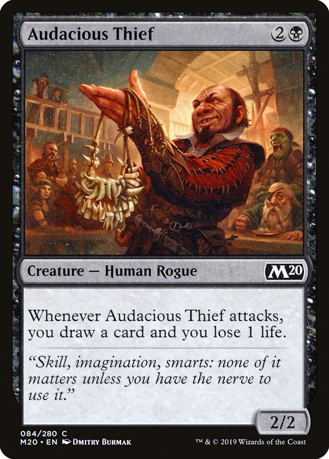 Audacious Thief - Core 2020 (Common) [M20-84] Hoofdafbeelding