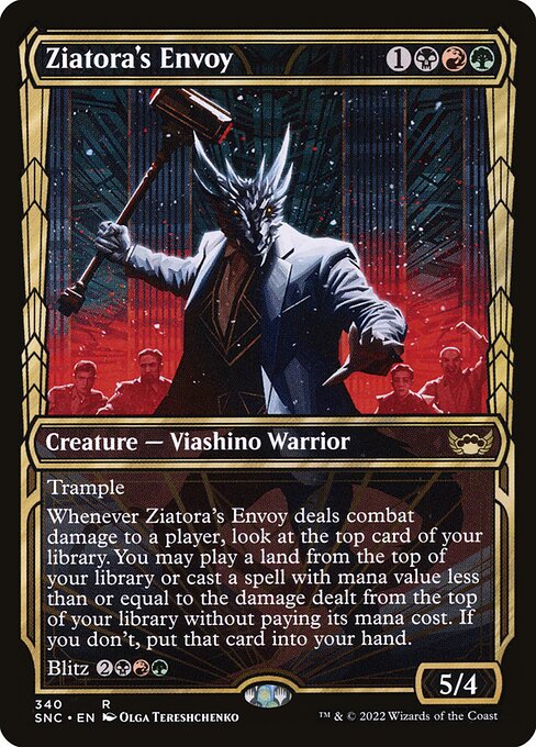 Ziatora's Envoy – Streets of New Capenna (SNC-340) Magic: The Gathering card | LC-REM-20260804-15383515103564-e21c4ac9-f256-47a9-9dec-a42df3695fcd Imagen principal del producto