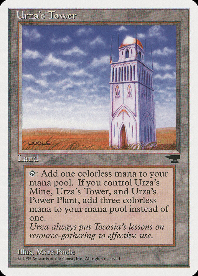 Magic-kaart Urza's Tower CHR-116b uit Chronicles (Common) Hoofdafbeelding