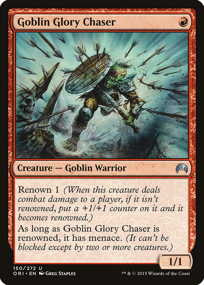 Goblin Glory Chaser - Magic Origins (Uncommon) [ORI-150] Main image