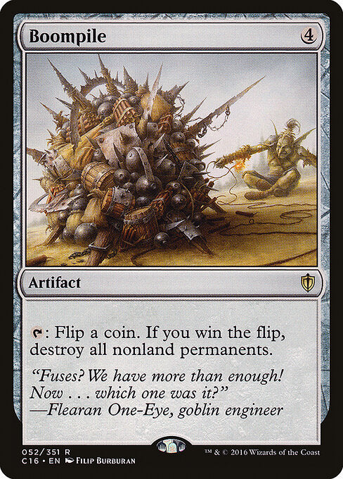 Boompile – Commander 2016 (C16-52) Magic: The Gathering card | LC-REM-20260804-15151329771852-e27c6a13-d19f-44c5-9e68-0153a627b343