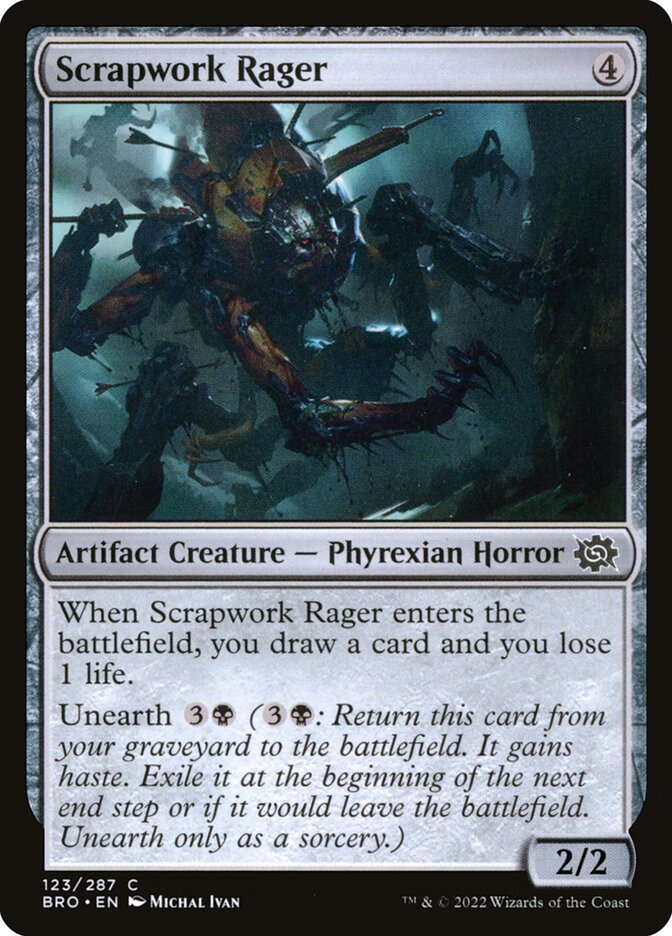 Scrapwork Rager - The Brothers' War (Common) [BRO-123]