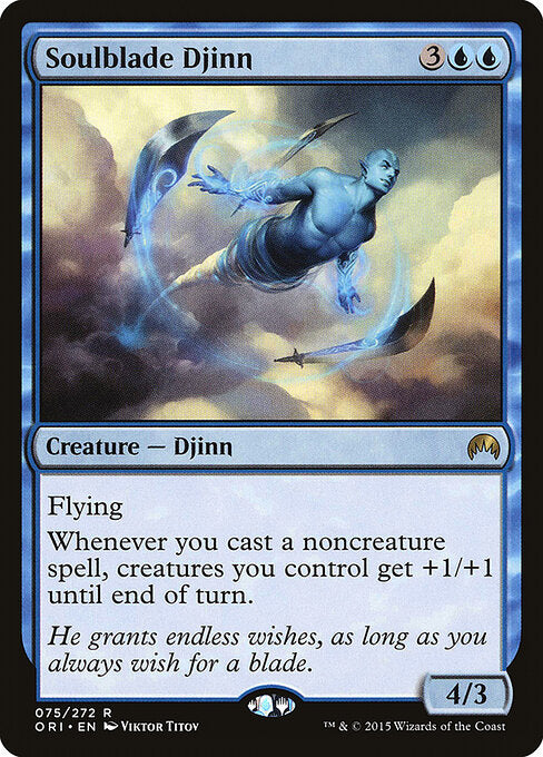 Soulblade Djinn – Magic Origins (ORI-75) Magic: The Gathering card