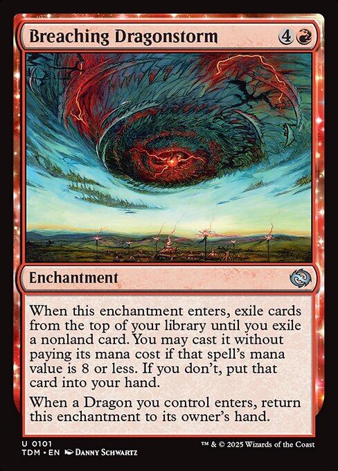 Breaching Dragonstorm – Tarkir: Dragonstorm (TDM-101) Magic: The Gathering card | LC-REM-20260804-15401856237900-e2c2a069-7553-4879-abfb-b2aa3349e4b8